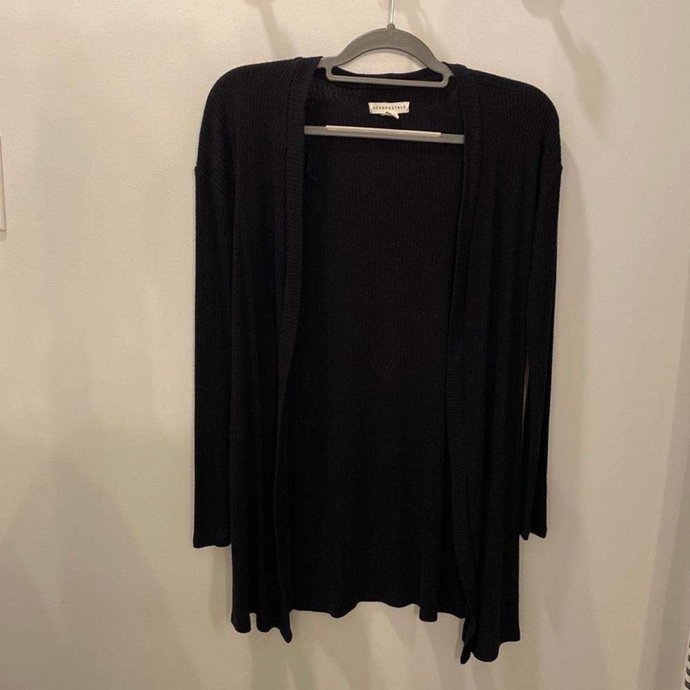 Women’s extra small: black cardigan